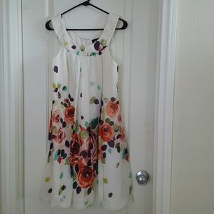 Floral print dress